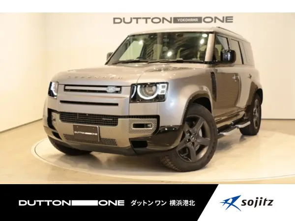 Land Rover Defender 110 X Dynamic SE 3.0L D300 Diesel Turbo 4WD Air Suspension Wade Sensing 360-Degree Surround Camera Ambient Light MERIDIAN Sound Genuine 20-inch AW ACC Sliding Panoramic Roof BSM Fixed Side Steps (Aiger Gray Metallic)