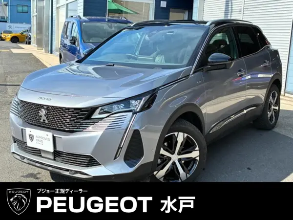 Peugeot 3008 GT Executive Edition (120 limited) Panoramic Sunroof Black Leather Genuine Navigation Full Seg B/S/F Camera Drive Recorder Full Speed ACC Active Safety Brake BSM Power Back Door LED Light (Gray)