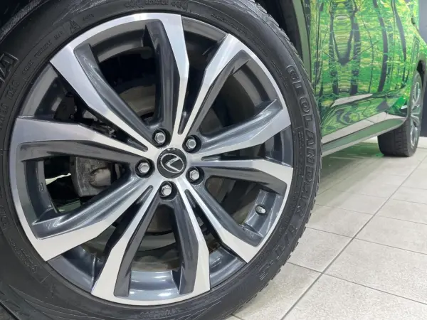 Lexus RX450h Version L 4WD Non-Smoking Car Panoramic Roof Genuine 12-inch Navigation Surround View Camera Blind Spot Monitor Brown Leather Radar Cruise Electric Rear Gate Seat Ventilation Full-Seg ETC Triple LED Headlights (Graphite Black Glass Flake) — photo 9