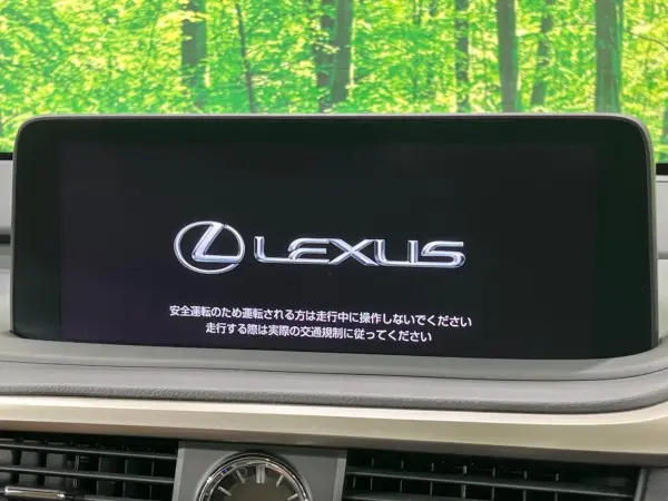 Lexus RX450h Version L 4WD Non-Smoking Car Panoramic Roof Genuine 12-inch Navigation Surround View Camera Blind Spot Monitor Brown Leather Radar Cruise Electric Rear Gate Seat Ventilation Full-Seg ETC Triple LED Headlights (Graphite Black Glass Flake) — photo 7