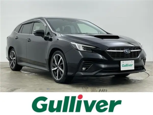 Subaru Levorg 1.8 GT-H EX 4WD with Factory 11.6-inch Navigation, Backup Camera, Side Camera, Rubber Mats, Door Visors, Power Seats, Seat Memory, Seat Heaters, Power Tailgate, EyeSight, LED Headlights, USB, ETC (Black Metallic: D4S) — thumbnail 1