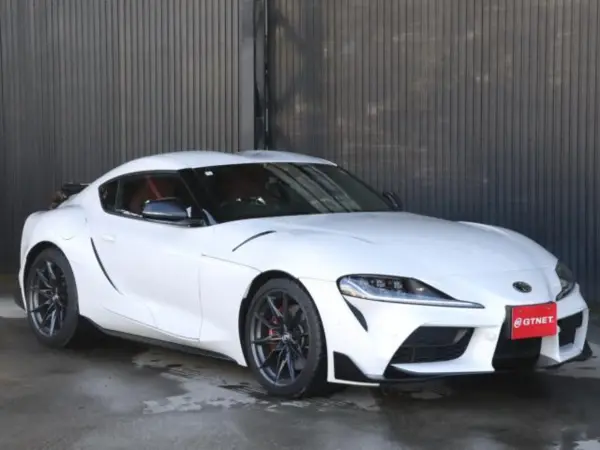 Toyota Supra 3.0 RZ Late Model Genuine 19AW Half Leather Seat Genuine Navi JBL Sound Back Camera ETC Drive Recorder (White Metallic) — photo 8