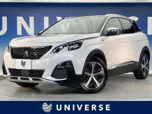 Peugeot 3008 GT BlueHDi Diesel Turbo First Class Package Panoramic Sunroof Radar Cruise Collision Mitigation Navigation Front Camera Front Seat Heater Driver's Seat Memory Power Seat Power Tailgate Half Leather Seat Full-Seg TV (Pearl White)