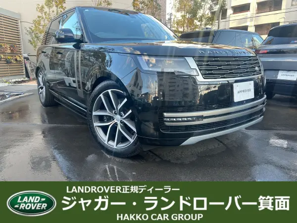 Land Rover Range Rover SE 3.0L P550e Standard Wheelbase 4WD Certified Used Car Former Demo Car Panoramic Roof Meridian Surround Power Steps Seat Heaters (F/R) Soft-Close Doors Digital Rearview Mirror Heated Steering Wheel Power Tailgate 22AW (Santorini Black)