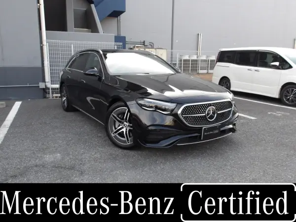 Mercedes-Benz E-Class Wagon E220 d Avantgarde AMG Line Package (ISG Equipped Model) Diesel Turbo MP202401 Leather EXC・SR・Advanced P・(2401) (Obsidian Black)