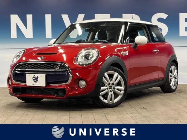 Mini Cooper S 3-Door Pepper Package Genuine Navigation Bluetooth LED Headlights Dual Auto Air Conditioning Ambient Light Built-in ETC Room Mirror Front Rear Fog Lights Genuine 17-inch Aluminum Non-Smoking Car (Blazing Red Metallic)