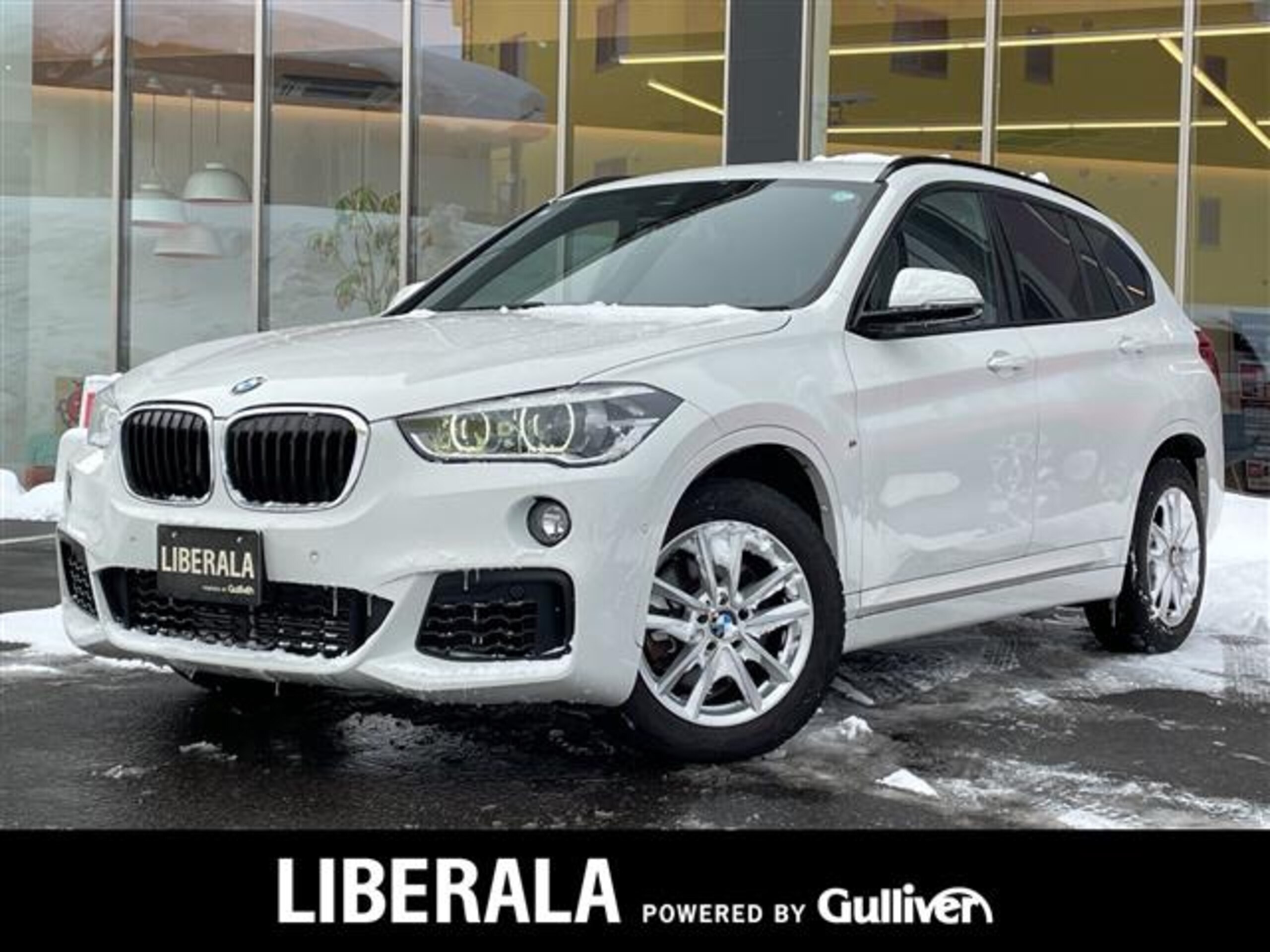 BMW X1 xDrive 20i M Sport 4WD with Advanced Active Safety Package, Highline Package, Head-Up Display, Active Cruise Control, Perforated Dakota Leather Seats, Factory Navigation, Rear Camera, ETC, Tokai Sourced (Alpine White III)