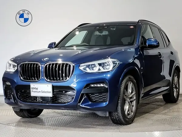 BMW X3 xDrive20d M Sport Diesel Turbo 4WD One Owner Active Cruise Control Seat Heater Head-Up Display Power Seat Power Tailgate Genuine 19-inch Alloy Wheels Surround View Camera Parking Sensors TV Tuner (Phytonic Blue Metallic)