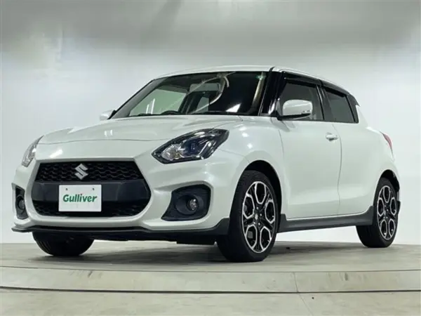 Suzuki Swift Sport 1.4 Non-Suzuki Safety Support, One Owner, Aftermarket Display Audio (FH-8500DVS), ETC, Cruise Control, Driver Seat Heater, HKS Muffler, Push Start, LED Auto Light, Fog Light, Spare Key (Pure White Pearl) — photo 9