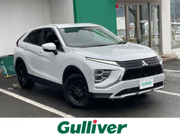 Mitsubishi Eclipse Cross 1.5 G 4WD Genuine Navigation BT Full-Seg All-Around Camera ETC Seat Heater Steering Heater Paddle Shift Power Rear Gate Radar Cruise Control Corner Sensor LED Headlights (White)