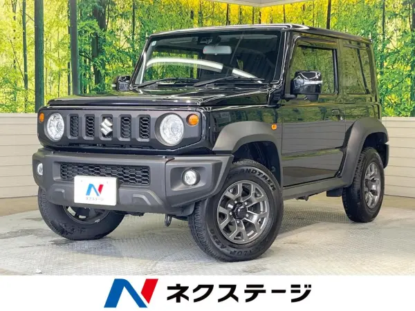 Suzuki Jimny Sierra 1.5 JC 4WD with Display Audio, Backup Camera, Collision Damage Mitigation System, Non-Smoking, Corner Sensors, Smart Key, LED Headlights, Built-in ETC, Cruise Control, Genuine 16-inch Alloy Wheels, Auto High Beam, Auto Lights (Blueish Black Pearl 3) — thumbnail 1
