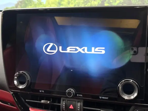 Lexus NX 350h F Sport 4WD Non-Smoking Panoramic Roof Surround View Camera Toyota Teammate Digital Mirror Red Leather Orange Calipers Digital Inner Mirror Surround View Camera Seat Ventilation 14-inch Navigation Blind Spot Monitor (Graphite Black Glass Flake) — photo 7