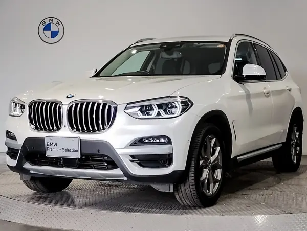 BMW X3 xDrive20d xLine Diesel Turbo 4WD Mineral White Black Leather Highline PKG Ambient Light Rear Seat Adjustment Front/Rear Seat Heater Power Seat Power Rear Gate 19AW Surround View Camera ACC Driving Assist (Mineral White Metallic)