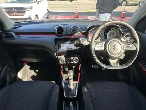 Suzuki Swift Sport 1.4 with Factory Navi TV, 360 Camera, ETC Unit (Pure White Pearl) — photo 9