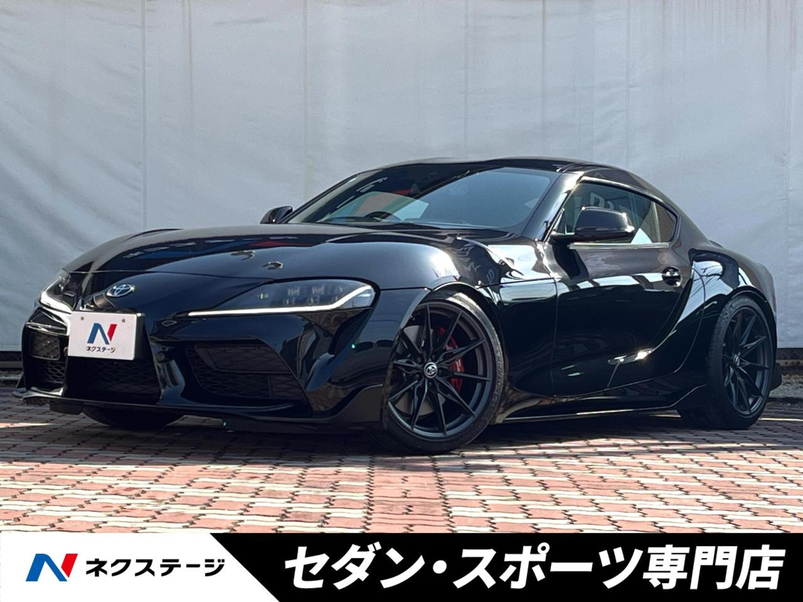 Toyota Supra 3.0 RZ 6MT GR Exhaust HKS Suspension JBL Sound Brembo Heated Seats Black Leather Genuine 19-inch AW Color HUD BSM Pre-Collision System Lane Keep Assist LED Headlights Leather Steering Wheel