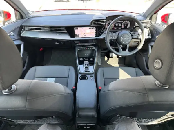 Audi A3 Sportback 30 TFSI Advanced LED Headlights 17-inch Alloy Wheels Front Power Seats (with Heater) Dual-Zone Climate Control Rear Camera Front and Rear Brake Assist Radar Cruise Control Side Assist Lane Keep Assist Virtual Cockpit Genuine Navigation TV (Progressive Red Metallic) — photo 8