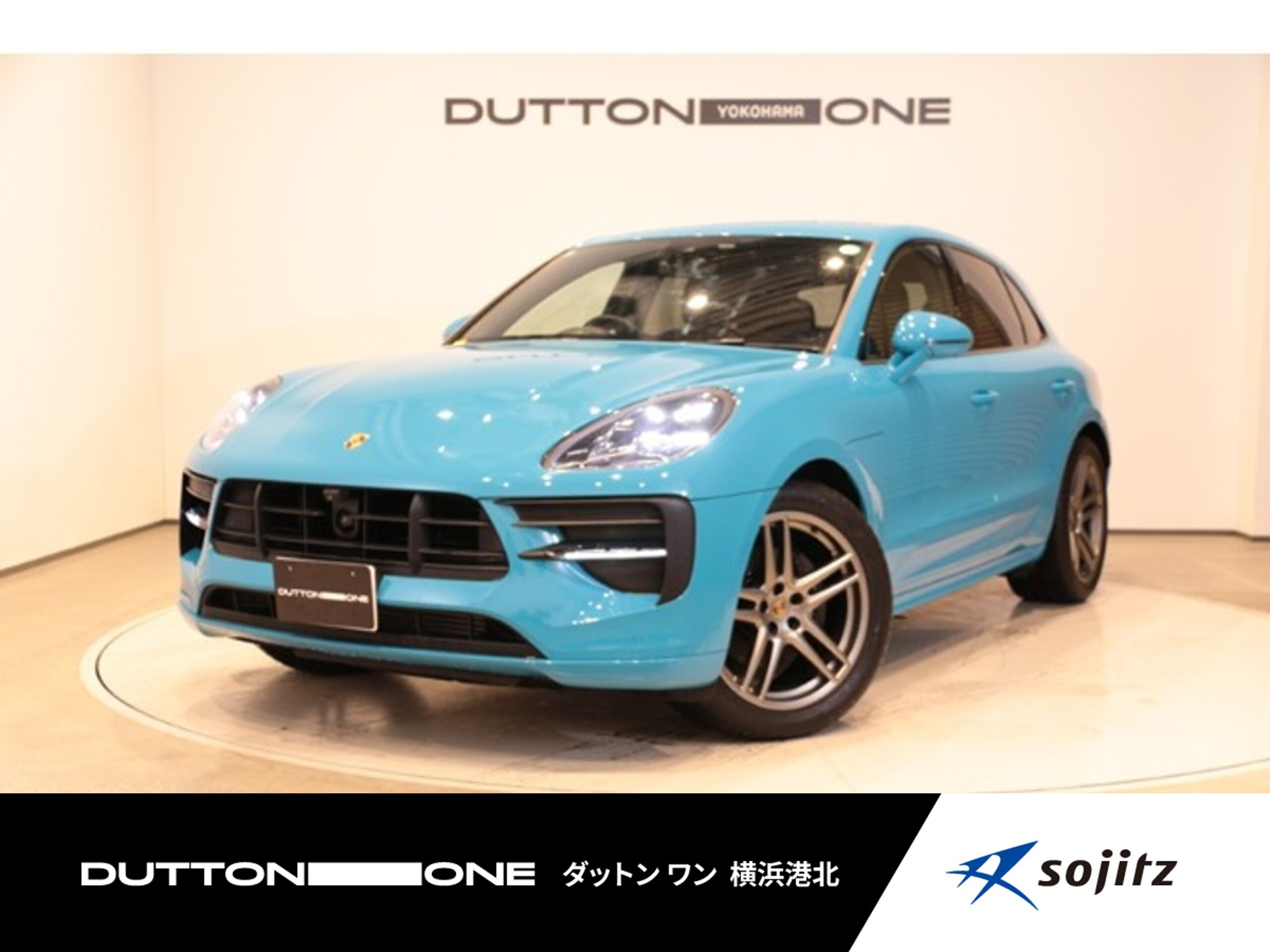 Porsche Macan PDK 4WD Sport Chrono Package Sport Design Package BOSE Sound Surround View System ACC Genuine 20-inch AW Entry Drive (Miami Blue)