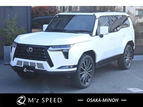 Lexus GX550 Version L 4WD Digital Inner Mirror Panoramic Roof Drive Recorder Surround Camera Power Side Steps Semi-Aniline Leather Cool Box Brown Interior (Sonic Quartz)