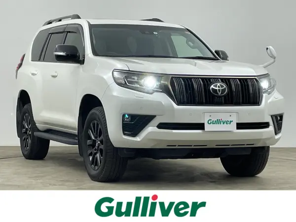 Toyota Land Cruiser Prado 2.8 TX L Package Black Edition Diesel Turbo 4WD Non-Smoking Genuine 9-inch Navigation Sunroof Radar Cruise Control Toyota Safety Sense Backup Camera Downhill Assist LED Headlights Black Leather Seats Ventilation & Seat Heaters ETC — thumbnail 1