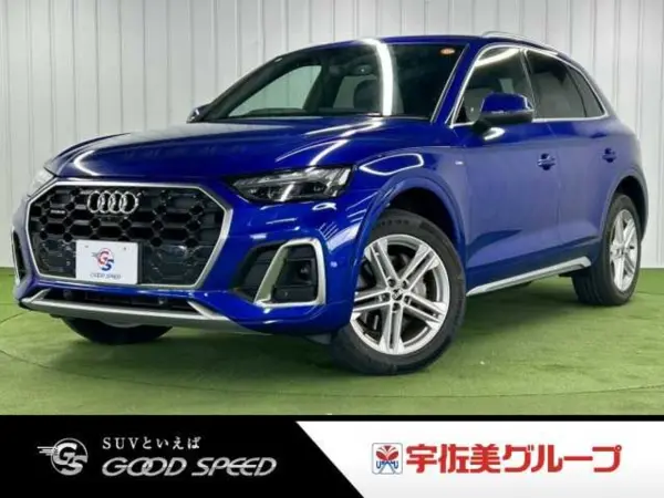 Audi Q5 40 TDI Quattro S Line Diesel Turbo 4WD with Apple CarPlay, Seat Heater, Power Rear Gate, Full-Seg, Surround Camera, Power Seat, Clearance Sonar, Idling Stop, Auto Air Conditioning, Parking Assist, ETC 2.0, Adaptive Cruise Control, LED (Blue) — thumbnail 1