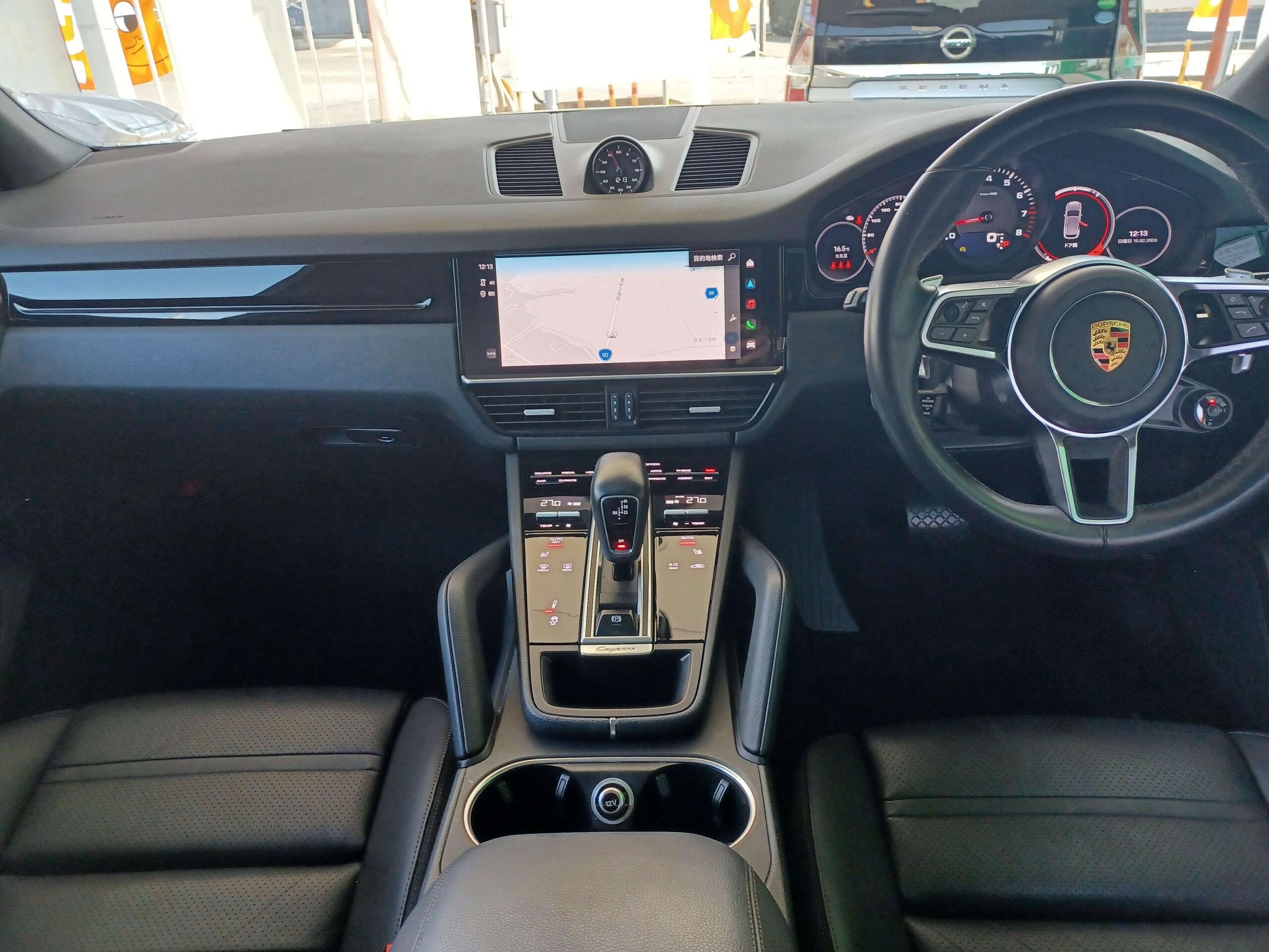 Porsche Cayenne 3.0 Tiptronic S 4WD Sport Chrono Package Panorama Sunroof Adaptive Air Suspension Black Interior — photo 9