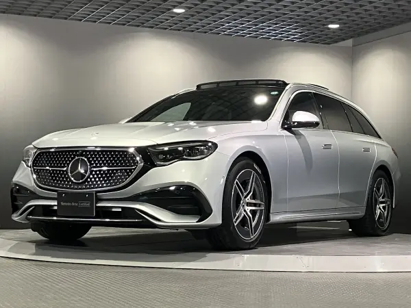 Mercedes-Benz E-Class Wagon E200 Avantgarde AMG Line Package (ISG Equipped Model) MP202501 Digital Interior P Leather EXP (High-Tech Silver) — thumbnail 1