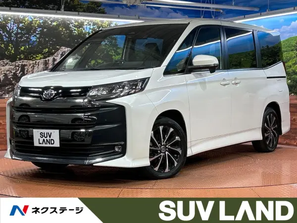 Toyota Noah 2.0 S-Z Non-Smoking / Comfort Convenience Package / Genuine 10.5-inch Navi / Safety Sense / Radar Cruise / Both Side Power Doors / Seat Heater / Power Back Door / CD/DVD Deck / HDMI / ETC / Back Camera / Genuine 17-inch AW (White Pearl Crystal Shine)