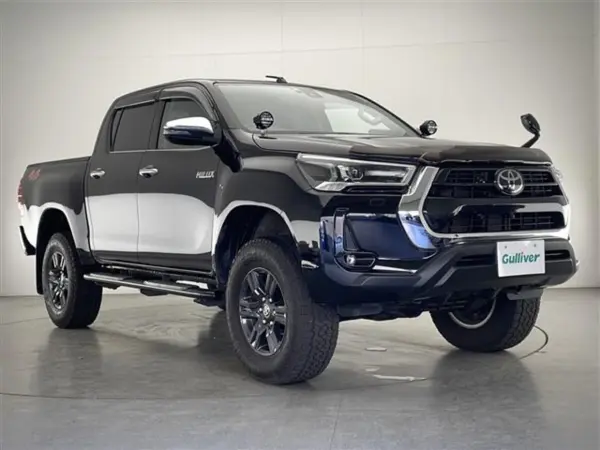 Toyota Hilux 2.4 Z Diesel Turbo 4WD with Factory Navi TV / B Camera / ETC / Aftermarket Suspension (Attitude Black Mica) — thumbnail 1