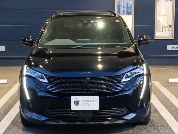 Peugeot 5008 GT BlueHDi Black Pack Diesel Turbo Certified Used Car Warranty Limited Edition Sunroof Genuine Navi Digital Terrestrial ETC Dashcam Power Seats Seat Heaters Genuine 19AW Smart Key Power Tailgate LED Headlights ACC Lane Keep Lumbar Support Non-Smoking Car (Perla Nera Black) — photo 7