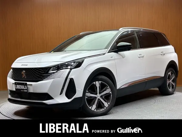 Peugeot 5008 GT BlueHDi Diesel Turbo ACC Display Audio Back Camera BSM Half Leather Seat Seat Heater Power Seat LED Headlight High Beam Assist Paddle Shift Electric Rear Gate Genuine 18-inch AW ETC (Pearl White)