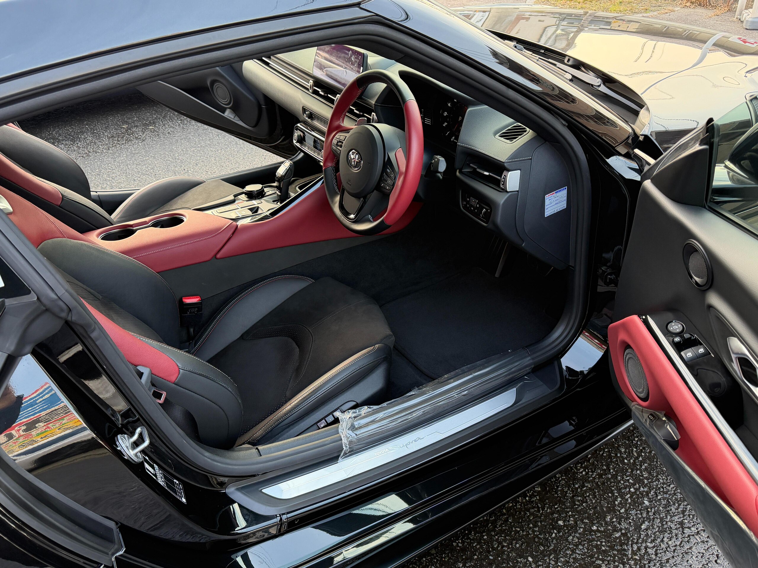 Toyota Supra 3.0 RZ Late Model Black JBL Sound Alcantara Half Leather Seats 19-inch Alloy Wheels Carbon Panel Interior Clifford Security TV Canceller — photo 7