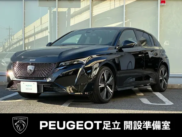 Peugeot 308GT Hybrid Certified Used Car Plug-in Hybrid Active Cruise Control Power Seats Paddle Shift Apple CarPlay Wireless Charging Backup Camera LED Headlights Bluetooth Connectivity 18-inch Alloy Wheels (Perla Nera Black) — thumbnail 1