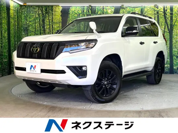 Toyota Land Cruiser Prado 2.7 TX L Package Matte Black Edition 4WD Non-Smoking Sunroof BIG-X 9-inch Navigation Backup Camera Collision Mitigation System Radar Cruise Leather Seats Front Seat Air Conditioning Corner Sensors Smart Key LED Headlights Built-in ETC (White Pearl Crystal Shine)