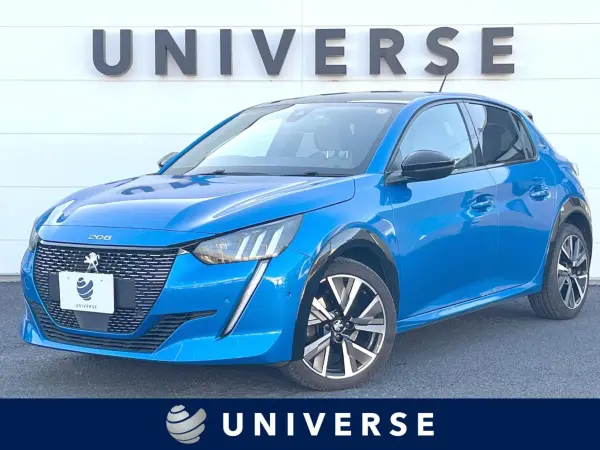 Peugeot 208 GT Line One Owner Apple CarPlay Genuine Navigation TV Backup Camera Adaptive Cruise Control Clearance Sonar Half Leather Seats LED Headlights Blind Spot Genuine 17-inch AW Non-Smoking Car (Vertigo Blue)