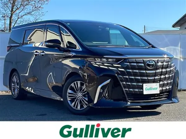 Toyota Alphard 2.5 Z 4WD Modellista M'z Cool Shine Kit SR Toyota Team Mate 14-inch Navigation Flip-down Monitor All-around Camera HUD Universal Step Dual Power Sliding Doors Power Rear Gate BSM Full-seg ETC2.0 Digital Inner Mirror (Black) — thumbnail 1