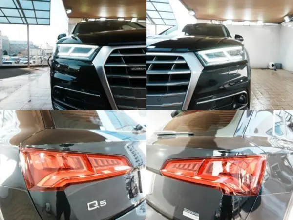 Audi Q5 40 TDI Quattro Sport Luxury Diesel Turbo 4WD Luxury Package Assistance Package Matrix LED Headlight Package Air Suspension Brown Genuine Leather Seats Air Suspension Electronic Parking Genuine Navigation 18-inch Alloy Wheels Parking Assist (Mythos Black Metallic) — photo 8