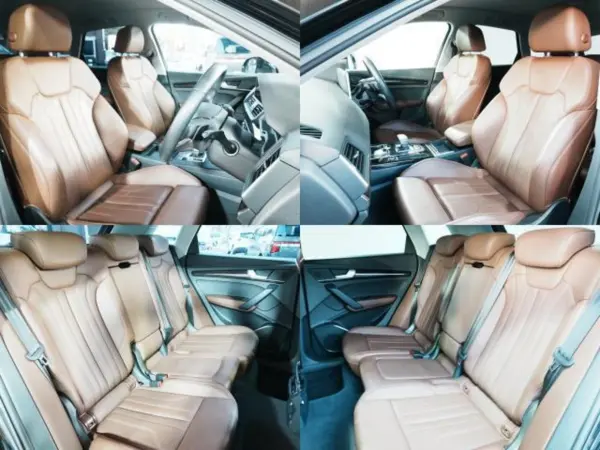 Audi Q5 40 TDI Quattro Sport Luxury Diesel Turbo 4WD Luxury Package Assistance Package Matrix LED Headlight Package Air Suspension Brown Genuine Leather Seats Air Suspension Electronic Parking Genuine Navigation 18-inch Alloy Wheels Parking Assist (Mythos Black Metallic) — photo 7