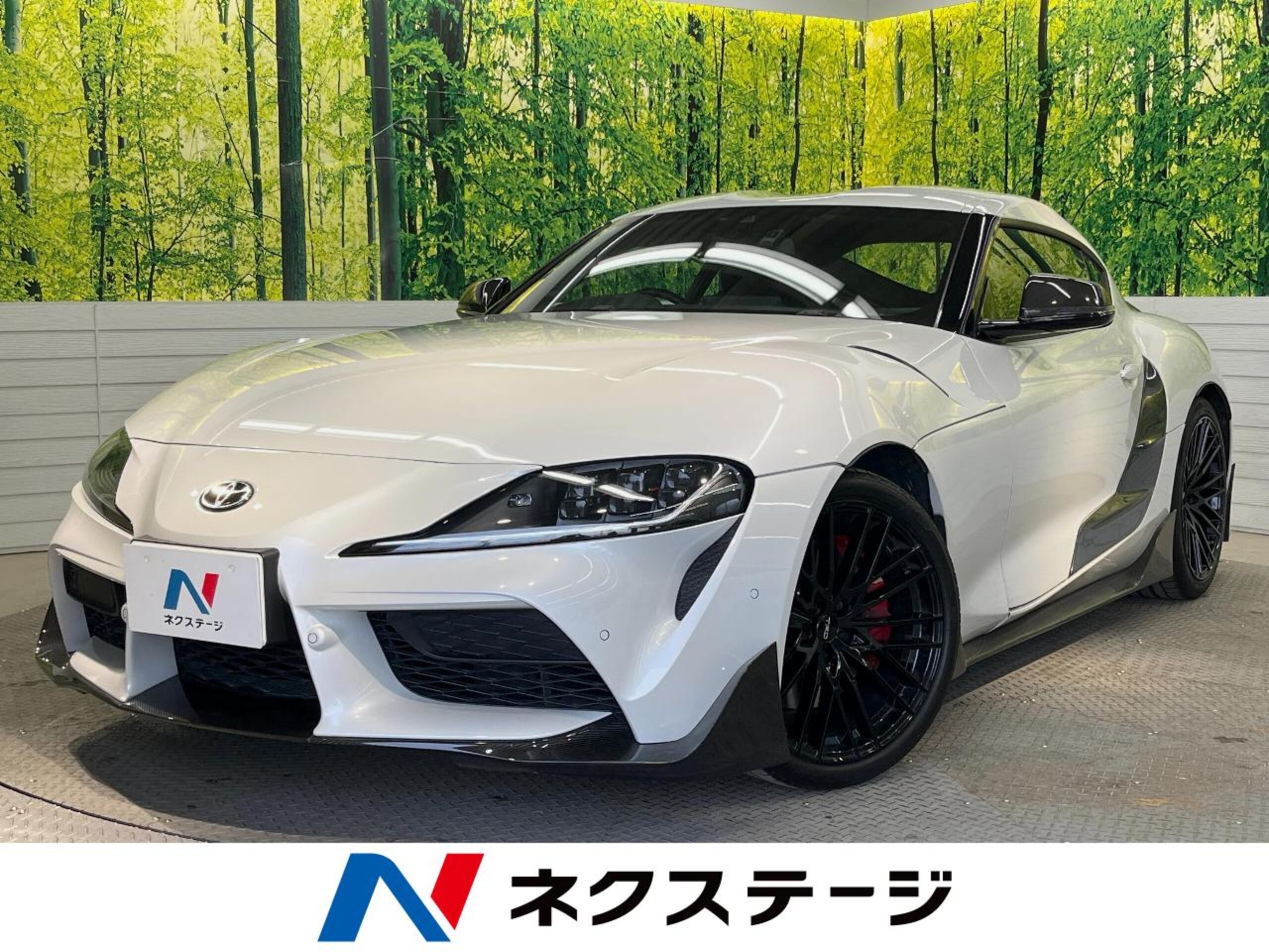 Toyota Supra 3.0 RZ GR Full Aero GR 19-inch Forged Alloy Wheels Black Leather Seats Factory 8.8-inch Navigation Pre-Collision Safety Blind Spot Monitor Radar Cruise Control JBL Sound LED Headlights Non-Smoking ETC