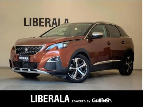 Peugeot 3008 Cross City BlueHDi Diesel Turbo Panorama Sunroof Seat Heater USB Bluetooth Apple CarPlay Backup Camera Active Safety Brake Fatigue Detection Directional Headlights Intelligent High Beam Lane Keep Assist (Metallic Copper) — thumbnail 1