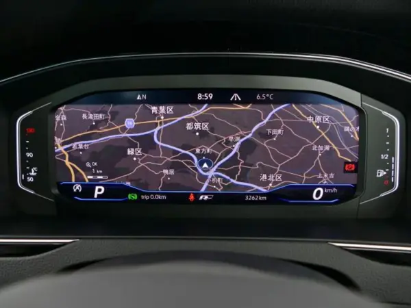 Volkswagen Passat Variant TDI R-Line Diesel Turbo Electric Panoramic Sliding Roof Genuine Navigation Back Camera 360-Degree Camera Black Leather Seats Digital Meter Clean Diesel ACC CarPlay Compatible Navigation Non-Smoking (Manganese Gray Metallic) — photo 8