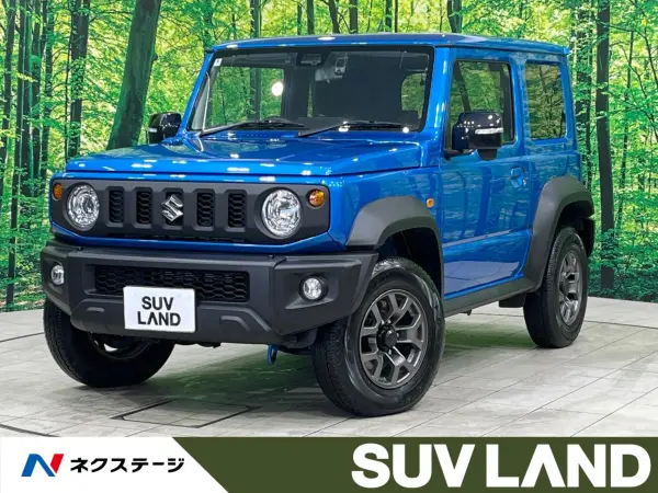 Suzuki Jimny Sierra 1.5 JC 4WD Non-Smoking Car SD Navigation Full-Seg Cruise Control Seat Heater Clearance Sonar ETC LED Lights (Brisk Blue Metallic)