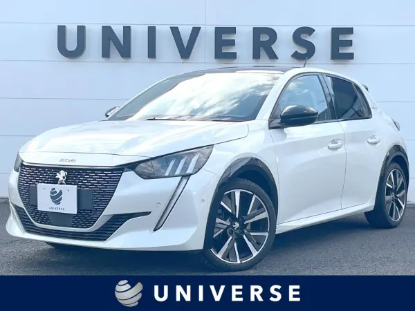 Peugeot 208 GT Line Panoramic Glass Roof Apple CarPlay Backup Camera Active Cruise Active Safety Brake Full LED Headlights Intelligent High Beam Genuine 17-inch AW ETC Non-Smoking (Pearl White)