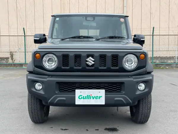 Suzuki Jimny Sierra 1.5 JC 4WD with Aftermarket 8-inch Memory Navigation, Bluetooth, Full-Seg TV, Backup Camera, ETC, LED Headlights, Auto Headlights, Collision Damage Mitigation Braking, Lane Assist, Smart Key, Cruise Control (Medium Gray) — photo 9