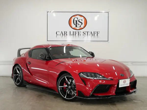 Toyota Supra 3.0 RZ One Owner Maxton Design Aero Parts (F/S/R) TRD Muffler TOM'S Power Box Carbon Rear Spoiler Carbon Shift Panel JBL Sound Adaptive Cruise Control 1 Year Warranty — thumbnail 1