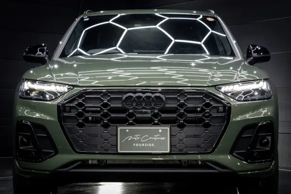 Audi Q5 S Line Dynamic Edition Diesel Turbo 4WD Sunroof Black Styling S Line Plus Package Comfort Package District Green S Line Dynamic Edition One Owner 4WD (District Green Metallic) — thumbnail 1