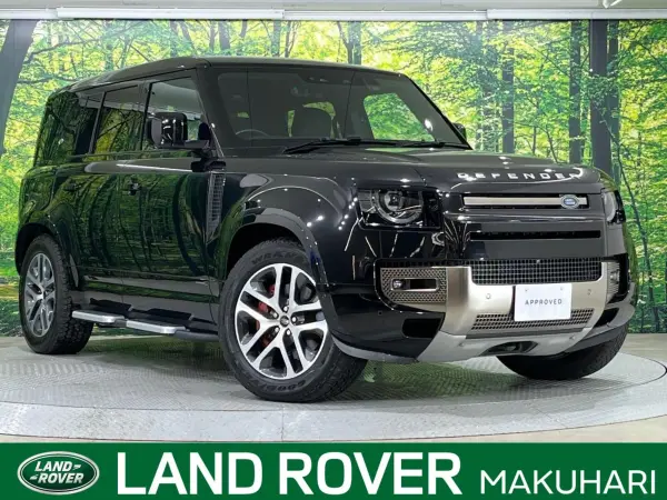 Land Rover Defender 110 X 3.0L D300 Diesel Turbo 4WD Certified Used Car 7-Seater Sliding Panoramic Roof MERIDIAN Surround Sound System (Santorini Black)