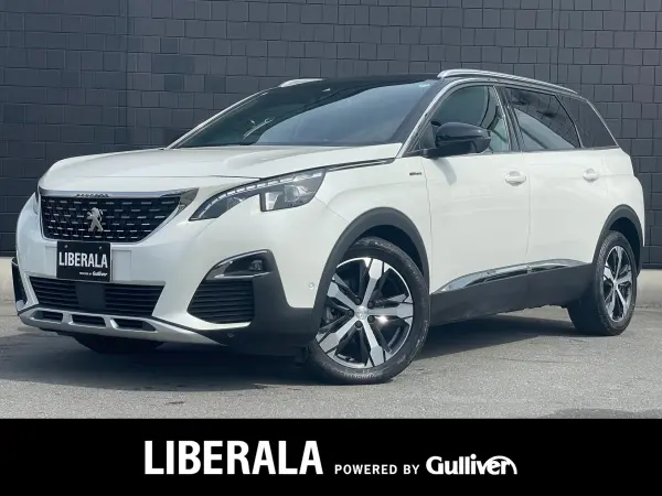 Peugeot 5008 GT BlueHDi Diesel Turbo First Class Package Panoramic Sunroof ACC LKA BSM Front/Rear PDC Driver Memory Seat Lumbar Support Seat Heater Apple CarPlay/Android Auto (Pearl White)