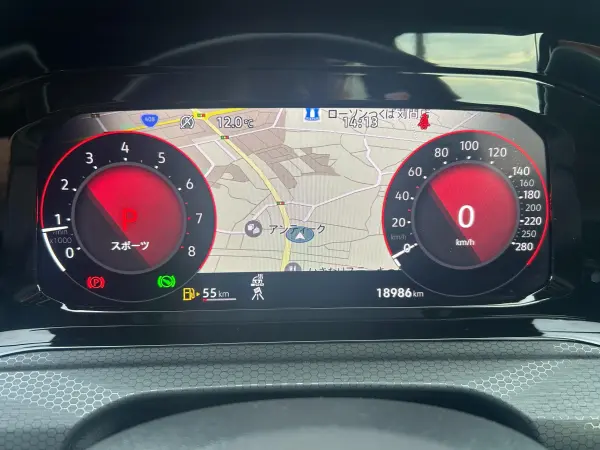 Volkswagen Golf GTI One Owner Discover Pro Apple CarPlay Digital Terrestrial TV Back Camera ETC 2.0 Digital Cockpit Pro LED Matrix Headlights Front/Rear Dashcam Seat Heater Steering Heater (Gray Metallic) — photo 7