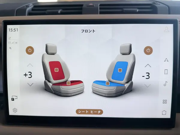 Land Rover Defender 90 X-Dynamic HSE 3.0L D350 Diesel Turbo 4WD Demo Up Carpathian Gray Wireless CarPlay Air Suspension Front Seat Heater/Cooler Tan Leather Seats Adaptive Cruise Control Fixed Side Steps Adaptive Cruise (Carpathian Gray) — photo 7