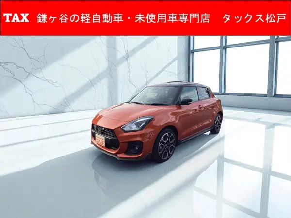 Suzuki Swift Sport 1.4 Registered Unused Vehicle All-Around Monitor Suzuki Safety Support With Manufacturer Warranty (Flame Orange PM Black Two-Tone Roof)